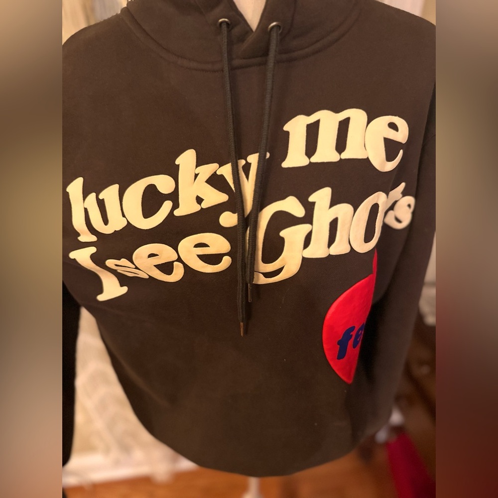 Kanye West x Kid Cudi Lucky me I see ghosts hoodie